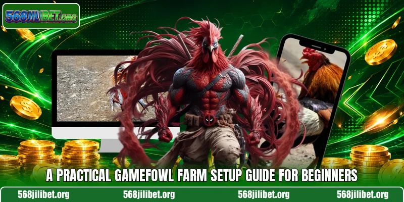 A practical gamefowl farm setup guide for beginners