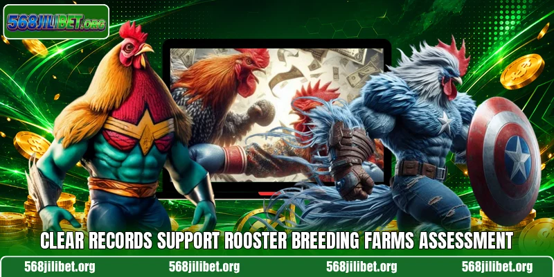 Clear records support rooster breeding farms assessment