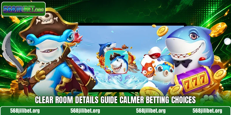 Clear room details guide calmer betting choices