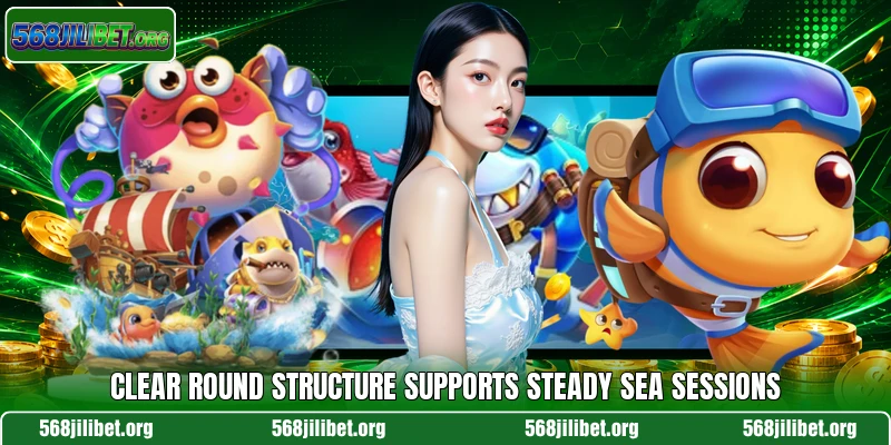 Clear round structure supports steady sea sessions