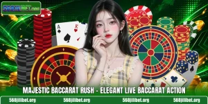 Majestic Baccarat Rush – Elegant Live Baccarat Action