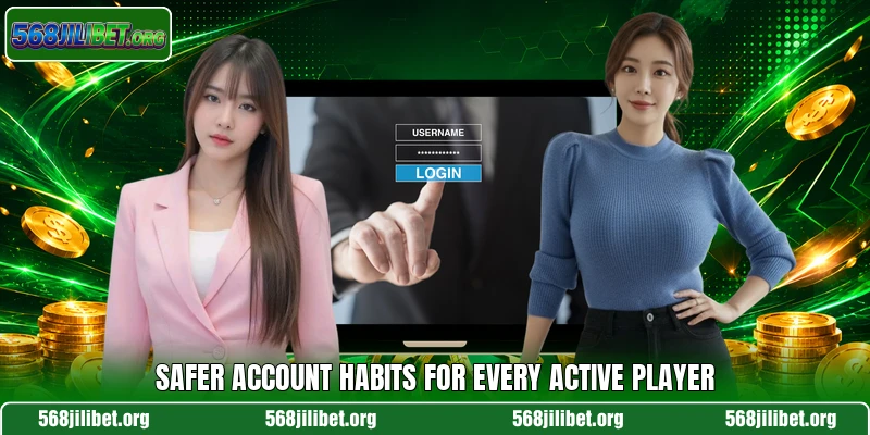 Safer account habits for every active player