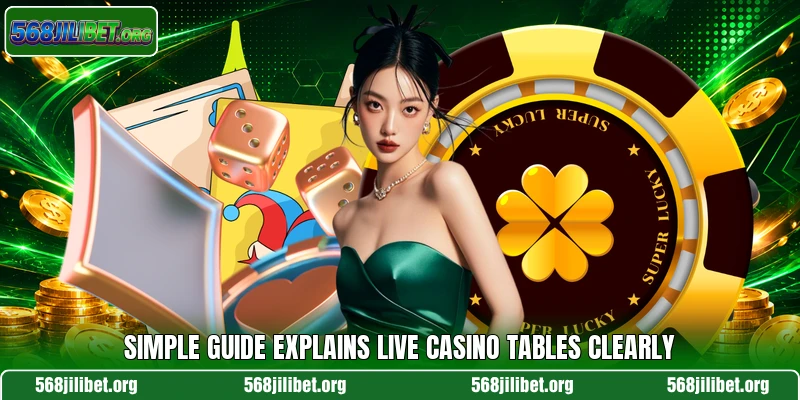 Simple guide explains live casino tables clearly