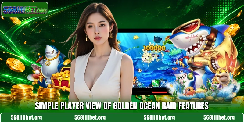 Simple player view of Golden Ocean Raid features